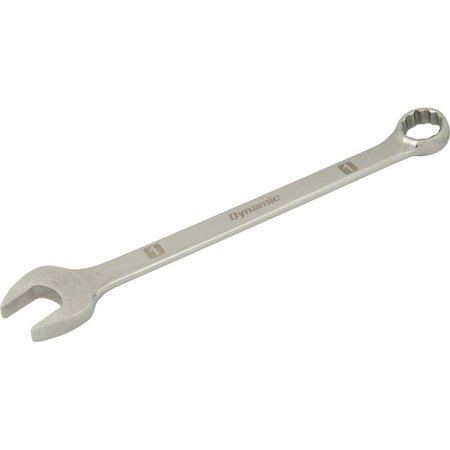 DYNAMIC Tools 1" 12 Point Combination Wrench, Mirror Chrome Finish D074032